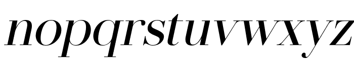 Qlassy Italic Font LOWERCASE