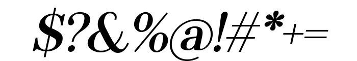 Qlassy Semi Bold Italic Font OTHER CHARS