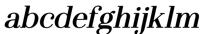 Qlassy Semi Bold Italic Font LOWERCASE