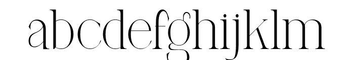 Qoency Font LOWERCASE