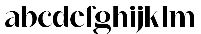 Qolaraserif-Regular Font LOWERCASE