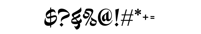 Qomariah Arabic Font OTHER CHARS