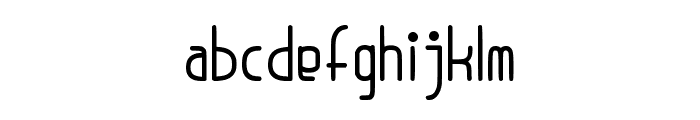 Qorina Regular Font LOWERCASE