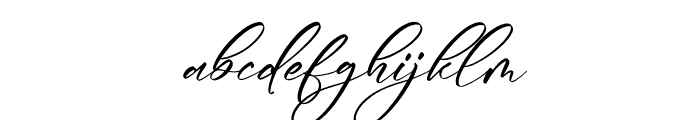 Qorytona Italic Font LOWERCASE