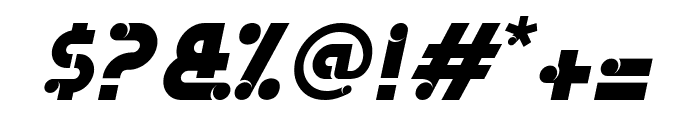 Qoubizza Italic Font OTHER CHARS