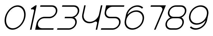Qrania Italic Font OTHER CHARS