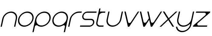 Qrania Italic Font LOWERCASE