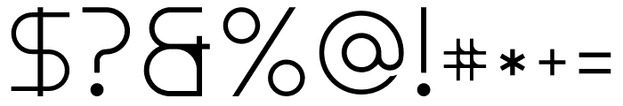 Qrania Font OTHER CHARS