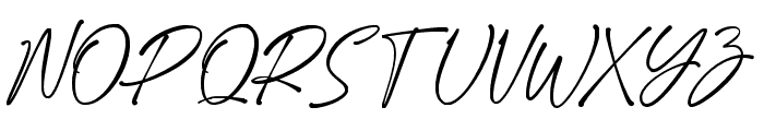 Qrilyn Font UPPERCASE