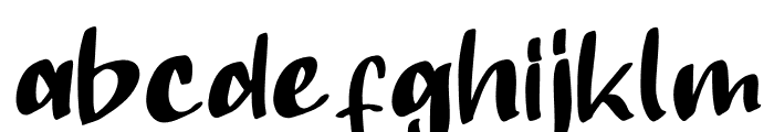 Qrowy Magical Font LOWERCASE