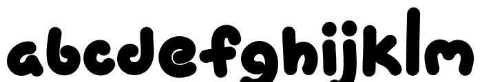 Quack Regular Font LOWERCASE