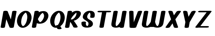 QuackerSlate-Italic Font UPPERCASE