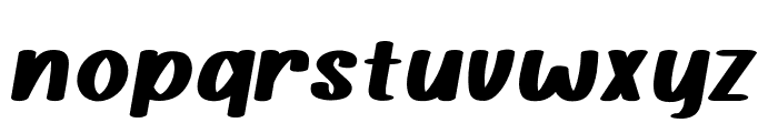 QuackerSlate-Italic Font LOWERCASE