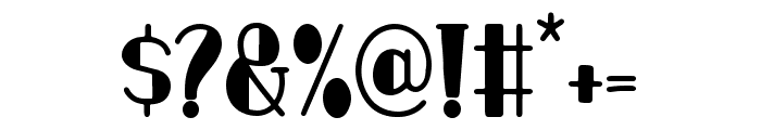 Quad Serif Regular Font OTHER CHARS