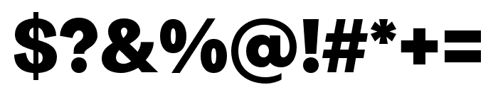 Quadra-Black Font OTHER CHARS