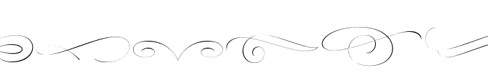 Quadrian-Ornament Font LOWERCASE