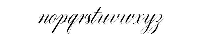 Quadrian-Regular Font LOWERCASE