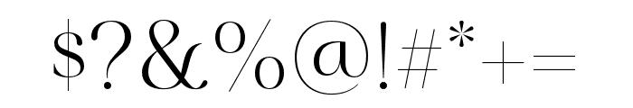 Quagera-Regular Font OTHER CHARS