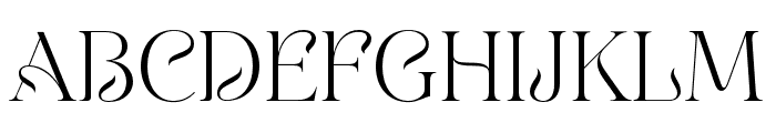 Quagera-Regular Font UPPERCASE