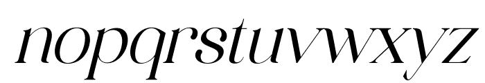 Quahon Italic Font LOWERCASE
