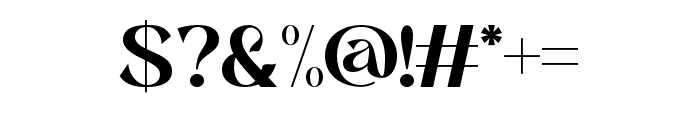 QuaintVibe-Regular Font OTHER CHARS