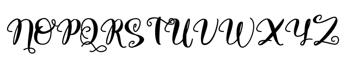 Quaked Font UPPERCASE