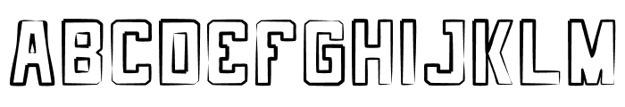 Quakery Font UPPERCASE