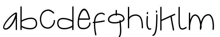 QuakesFont Font LOWERCASE