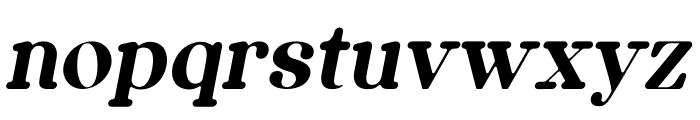 Qualux Bold Italic Font LOWERCASE