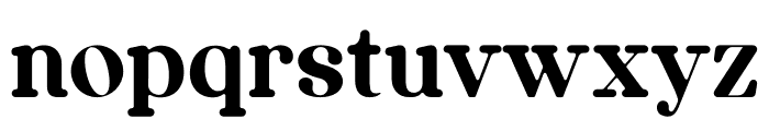 Qualux Bold Font LOWERCASE