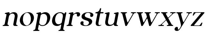 Qualux Italic Font LOWERCASE