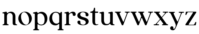 Qualux Font LOWERCASE