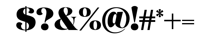 Quanety Regular Font OTHER CHARS