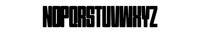 Quante Condensed Regular Font UPPERCASE