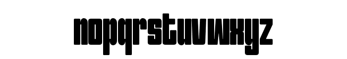 QuanteCondensed-Regular Font LOWERCASE