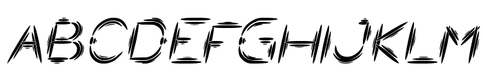 Quantum Leap Italic Font UPPERCASE