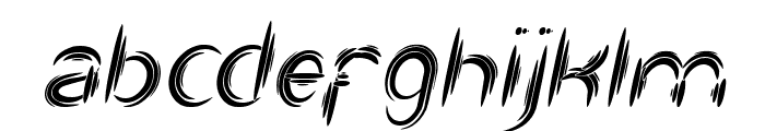 Quantum Leap Italic Font LOWERCASE