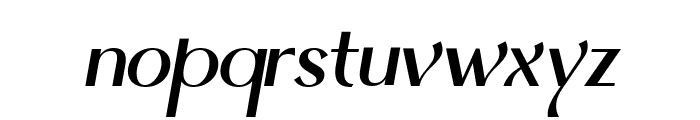 Quantum Mystique Bold Italic Font LOWERCASE