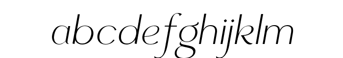 Quantum Mystique ExtLt Ita Font LOWERCASE