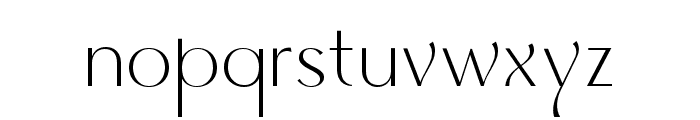 Quantum Mystique Extra Light Font LOWERCASE