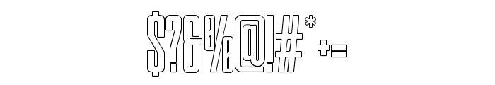 Quaron-Outline Font OTHER CHARS