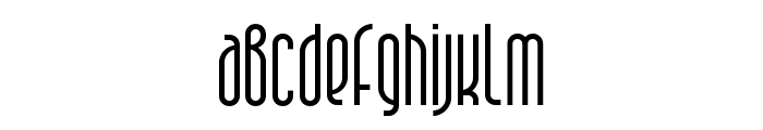 Quarpa Regular Font LOWERCASE