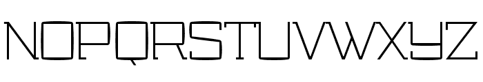 QuartellRound-Thin Font UPPERCASE