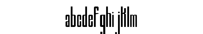 Quartilla Regular Font LOWERCASE