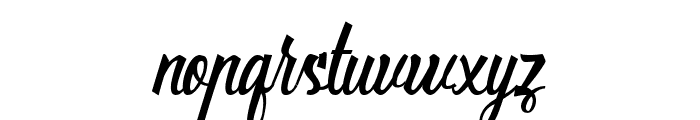 Qucluck Font LOWERCASE