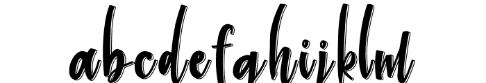 Queen Butterfly Font LOWERCASE