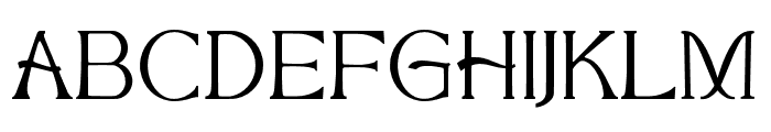 Queen Consort Regular Font UPPERCASE