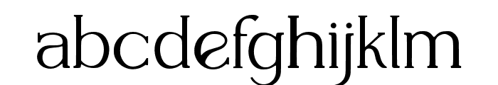 Queen Consort Regular Font LOWERCASE