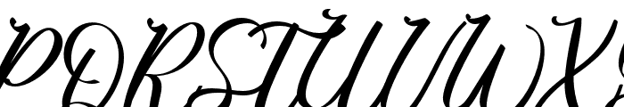 Queen-Medium Font UPPERCASE
