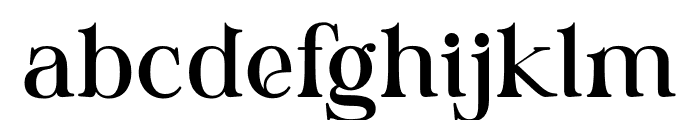 Queen Rogette Font LOWERCASE